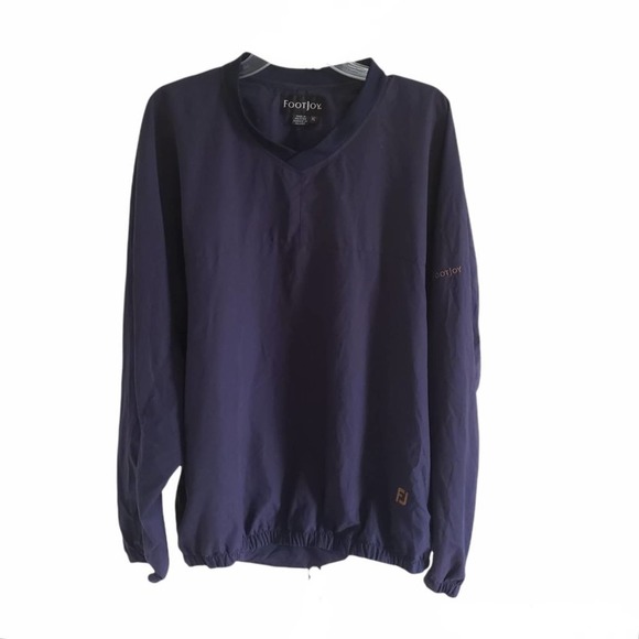 Men's Navy Blue FootJoy Pullover Jacket Size XL - Picture 1 of 8